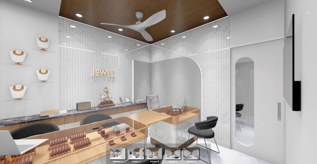 Jewellery Shop — 360° Virtual Tour